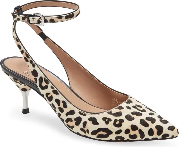 Callen Genuine Calf Hair Slingback Pump | Nordstrom Rack