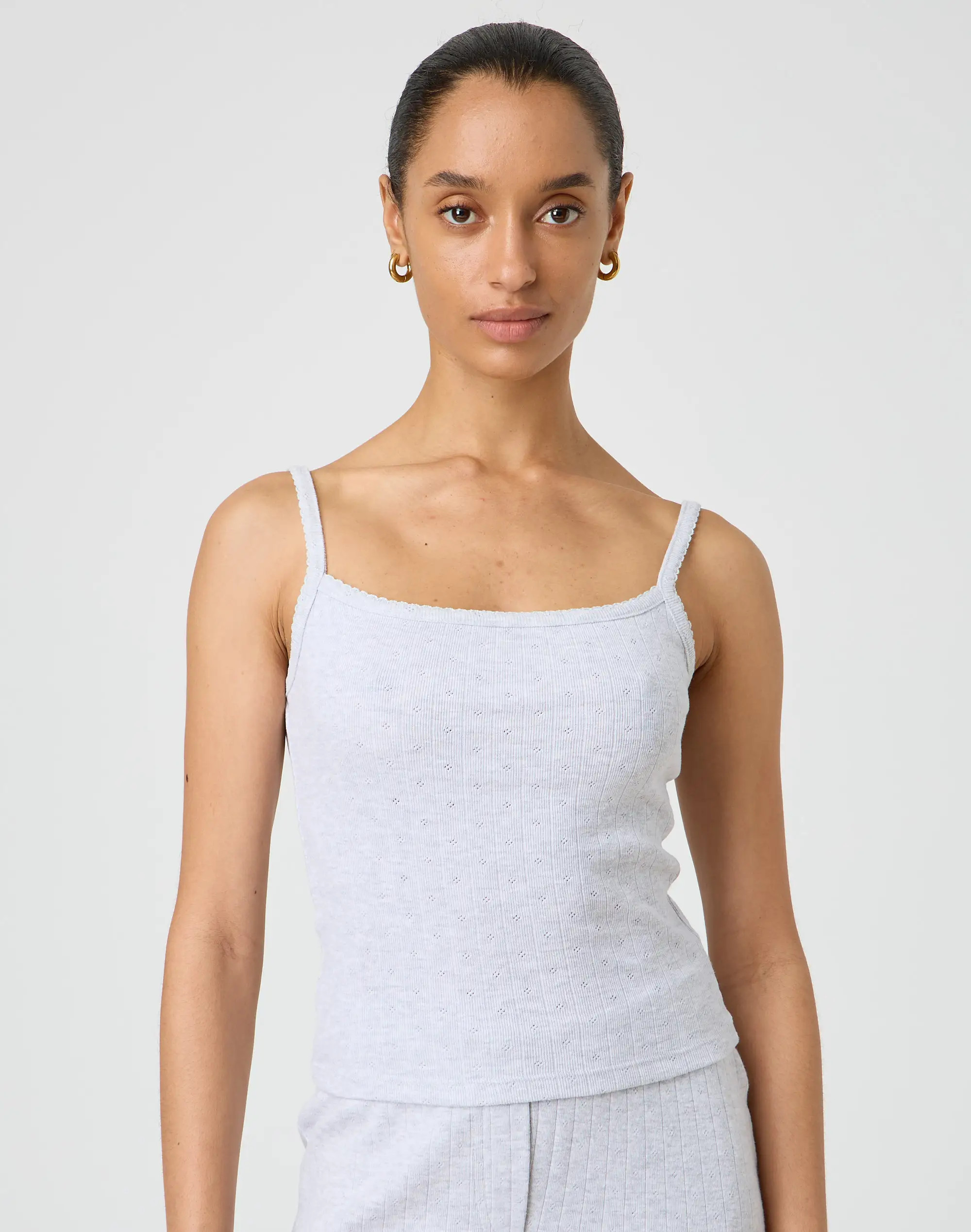 Cotton Pointelle Cami | Glassons (Australia)