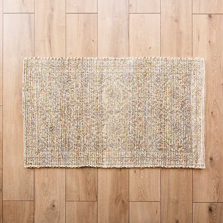 Gray Distressed Global Printed Scatter Rug, 2x3 | Kirkland's Home