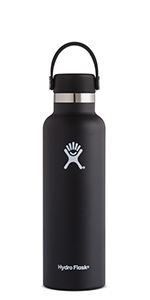 Hydro Flask Water Bottle - Standard Mouth Flex Lid - Multiple Sizes & Colors | Amazon (US)