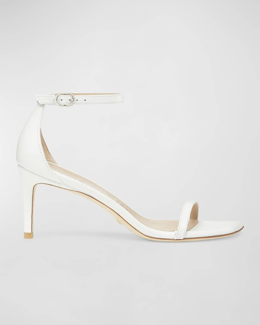 Nudistcurve Leather Ankle-Strap Sandals | Neiman Marcus