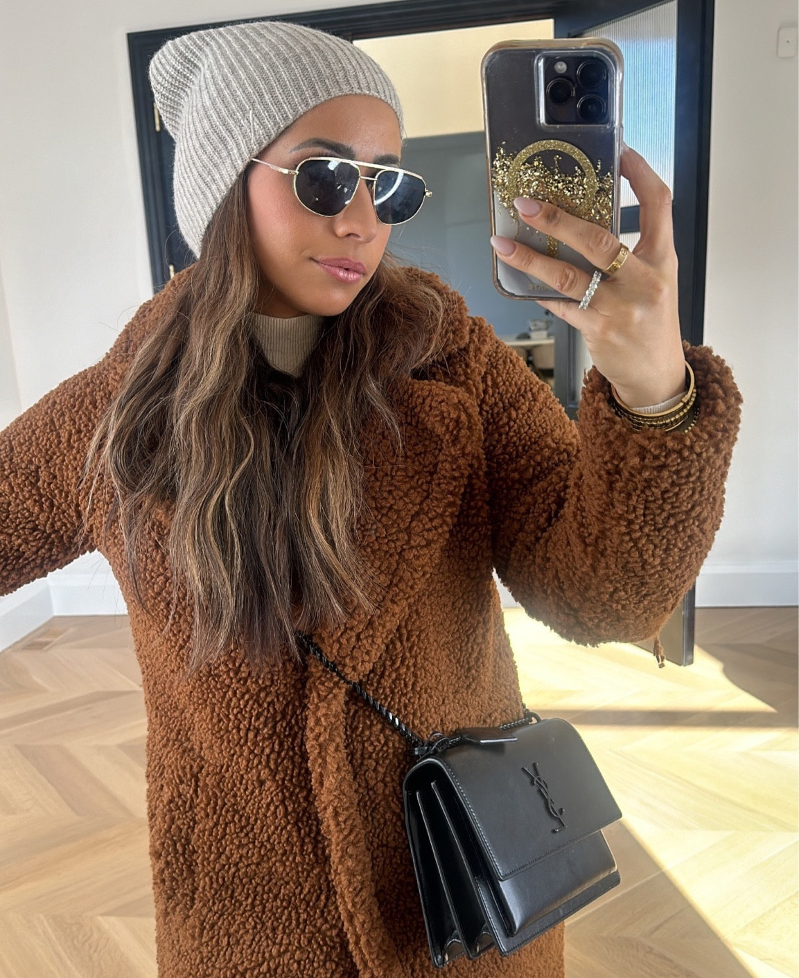 Everyone needs a teddy coat in their wardrobe 🧸 & this one is 40% off! The sizing runs full and I’m wearing a size Small. Sharing the style that’s available this year in both the long and shorter length.


Black Friday sales, cyber sales, winter essentials, coats on sale, cozy, brown teddy coat

#LTKHoliday #LTKstyletip #LTKSeasonal
