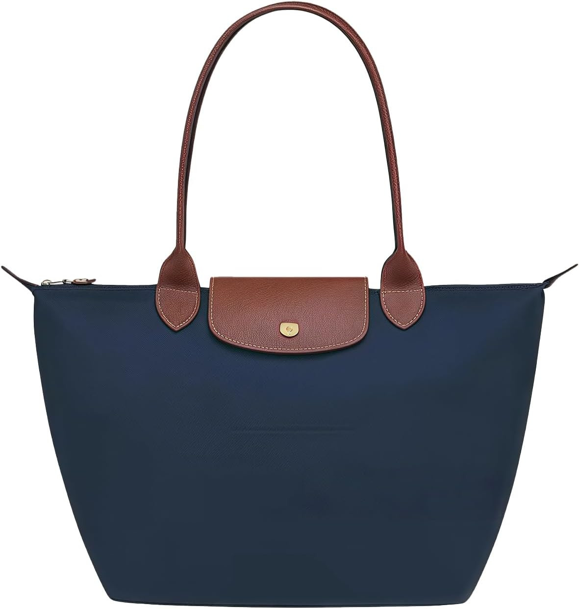 Women's Nylon Tote Bag, Large Capacity Waterproof Shoulder Bags, Spacious Handbag with Metal Zipper & Compartments | Amazon (CA)