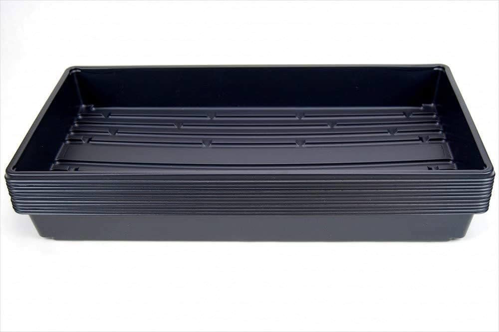 10 Plant Growing Trays (No Drain Holes) - 20" x 10" - Perfect Garden Seed Starter Grow Trays: for... | Amazon (US)