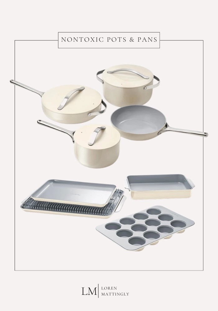 If you're spending time and energy cooking real food for your family, the pan you're cooking it in actually matters, and Caraway is the brand I trust and have used for years now.

No PFAS, no PTFE, no toxic nonstick coating, just clean ceramic that cooks beautifully and looks gorgeous sitting on your stove. I have both the cookware and the bakeware and I reach for all of it constantly, sheet pan meals, muffins, everything.

If a kitchen upgrade has been on your list, this is the one worth investing in. All linked for you! 🤍 

xo, Loren

#ltkhome #ltkkitchen #kitchen #cooking #baking #cookware #bakeware #caraway #nontoxic