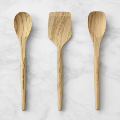 Williams Sonoma Mini Wood Spoon Set, Olivewood | Williams-Sonoma