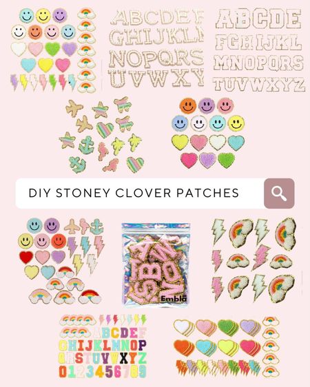 Amazon Stoney clover dupes - diy Stoney clover bags - patches for pouches - monogrammed gifts - summer crafts for kids - hospital bags - diaper bags - makeup bags - diy gifts - amazon finds 



#LTKGiftGuide #LTKbaby #LTKitbag