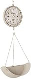 Creative Co-Op Metal Reproduction of Hanging Produce Scale Clock | Amazon (US)