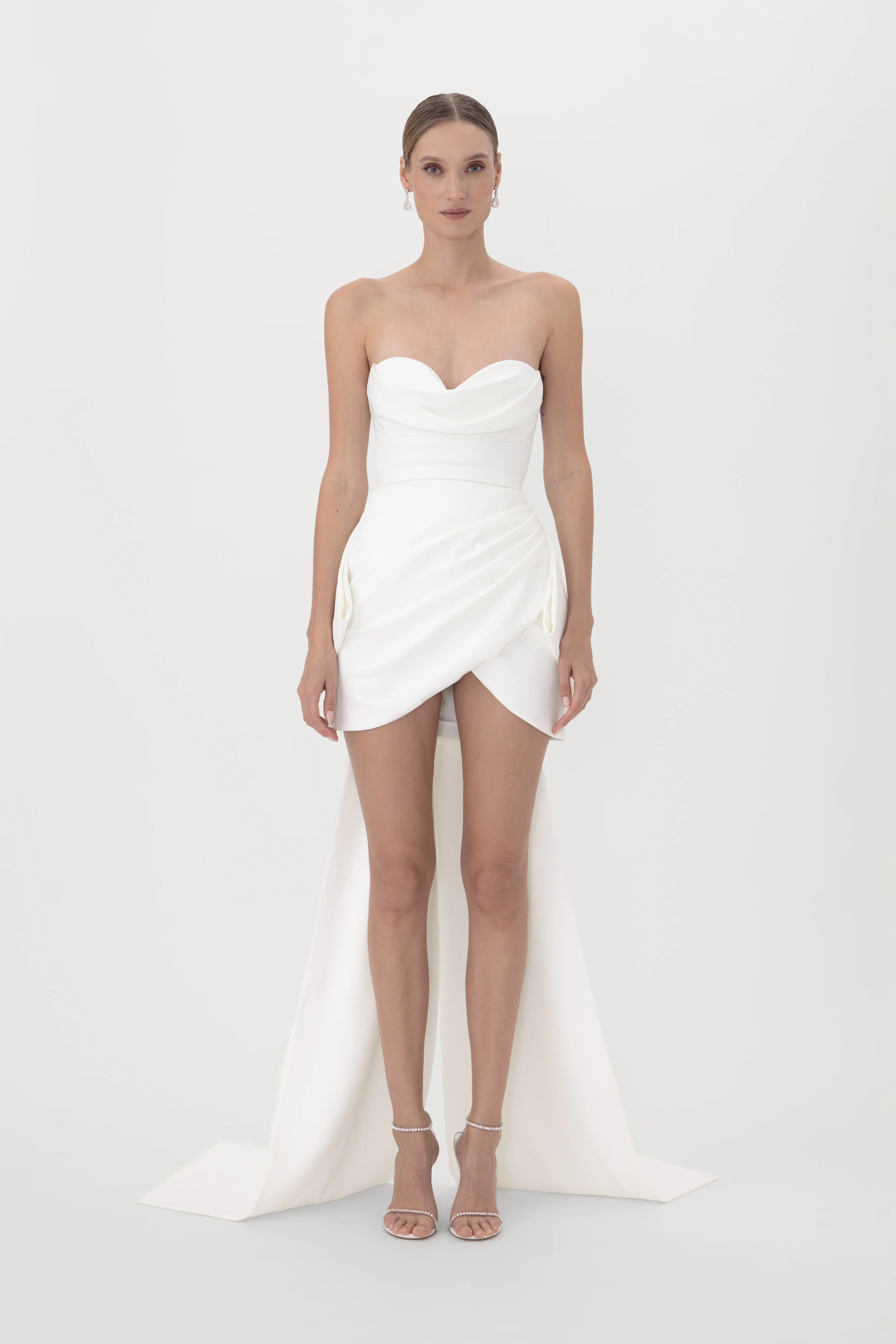 Thea Crepe Mini Dress | Sau Lee