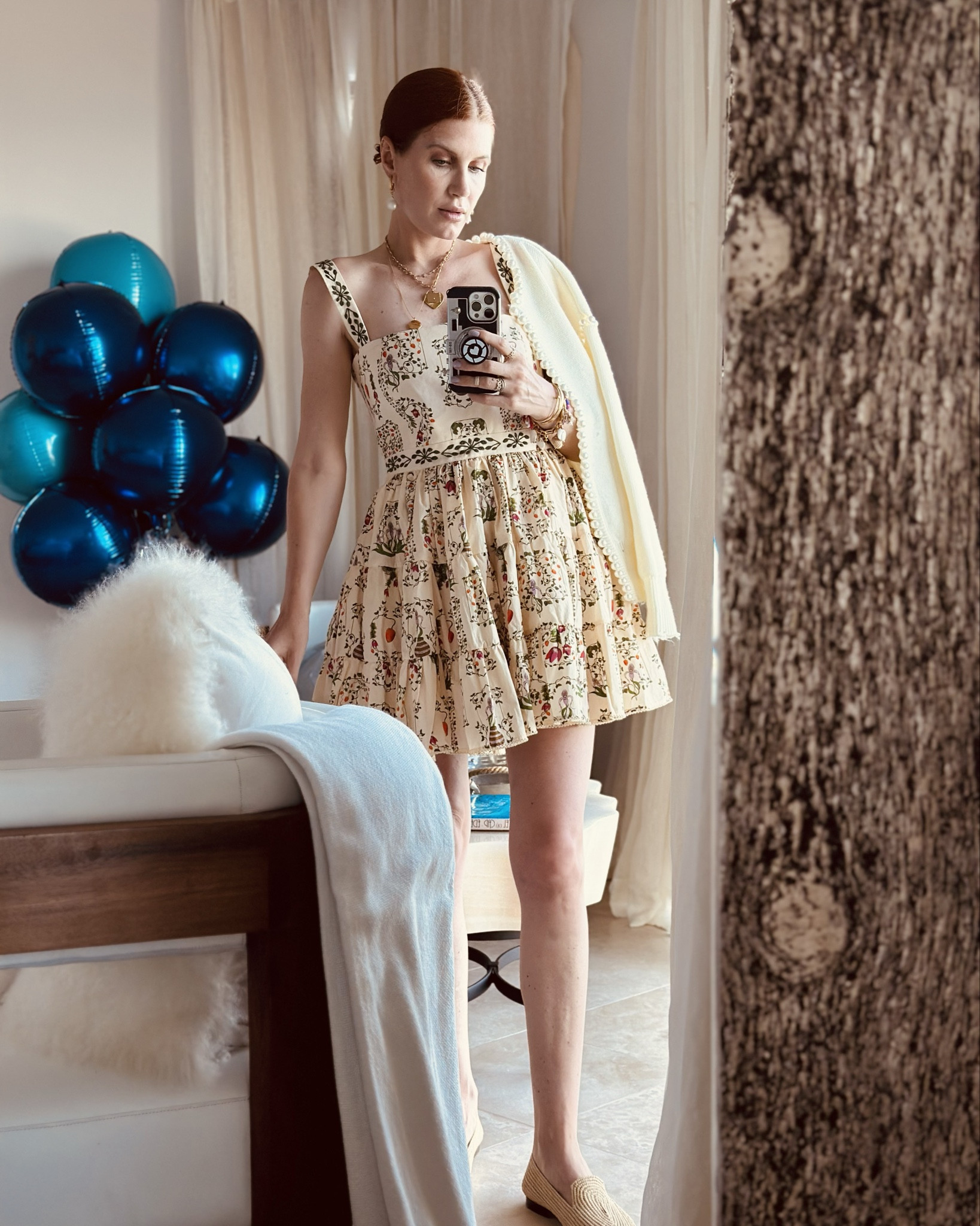 Agua Bendita released this dress again this year in two colors. I get it - it’s such a gorgeous cut. 
I wore this for my birthday last year and have been wearing it more casually so I can get more use out of it. 

#LTKparties #LTKwedding #LTKover40