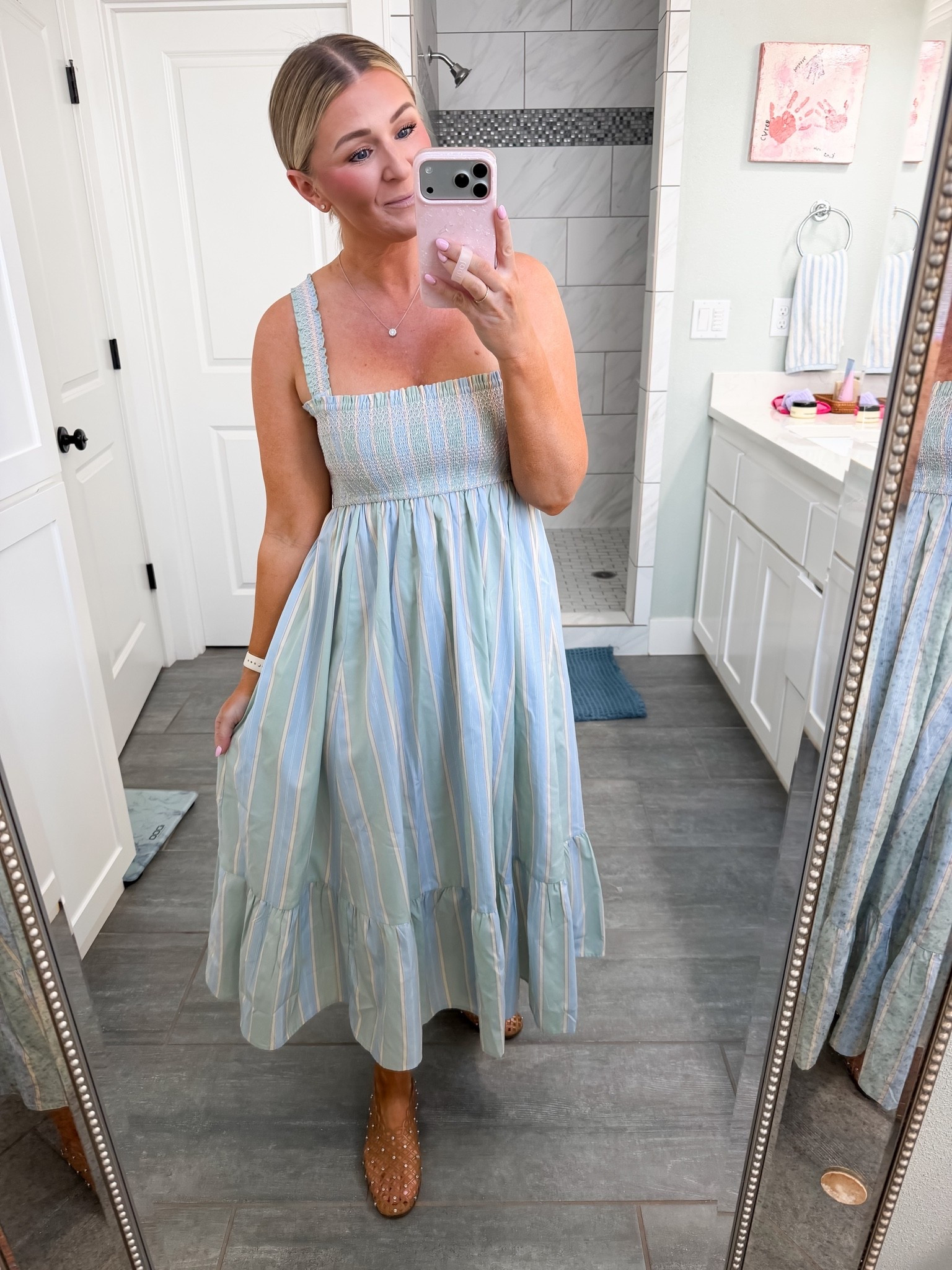 This dress is so cute and perfect for spring and summer. It transitions into a skirt 🫪
The straps are completely removable. I thought the straps seemed a little long so I crossed them in the back

#LTKSaleAlert #LTKootd #LTKOver40