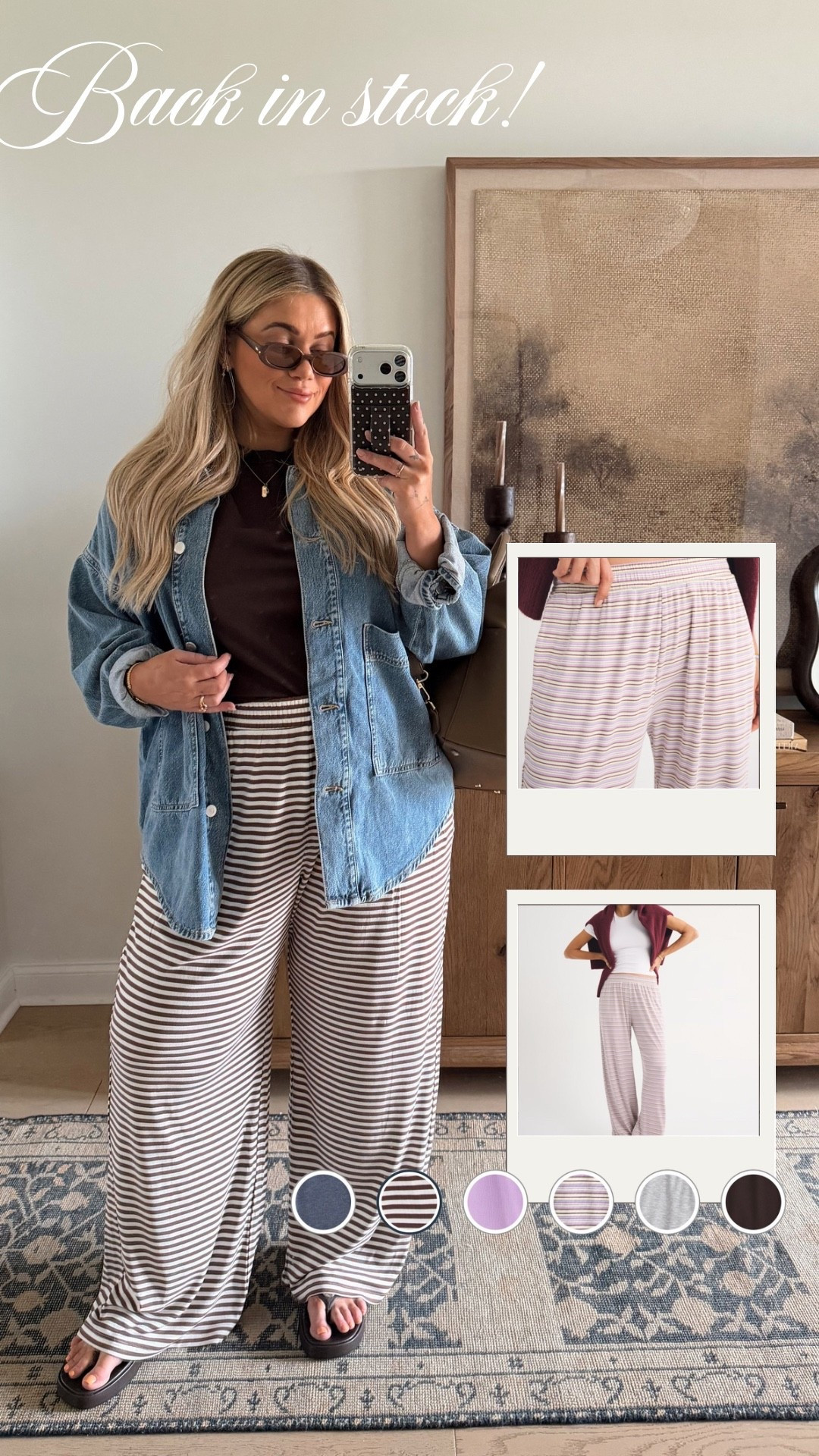 #AbercrombiePartner LOVE these pants from @abercrombie and they just had a ton of prints & colors come back🤍