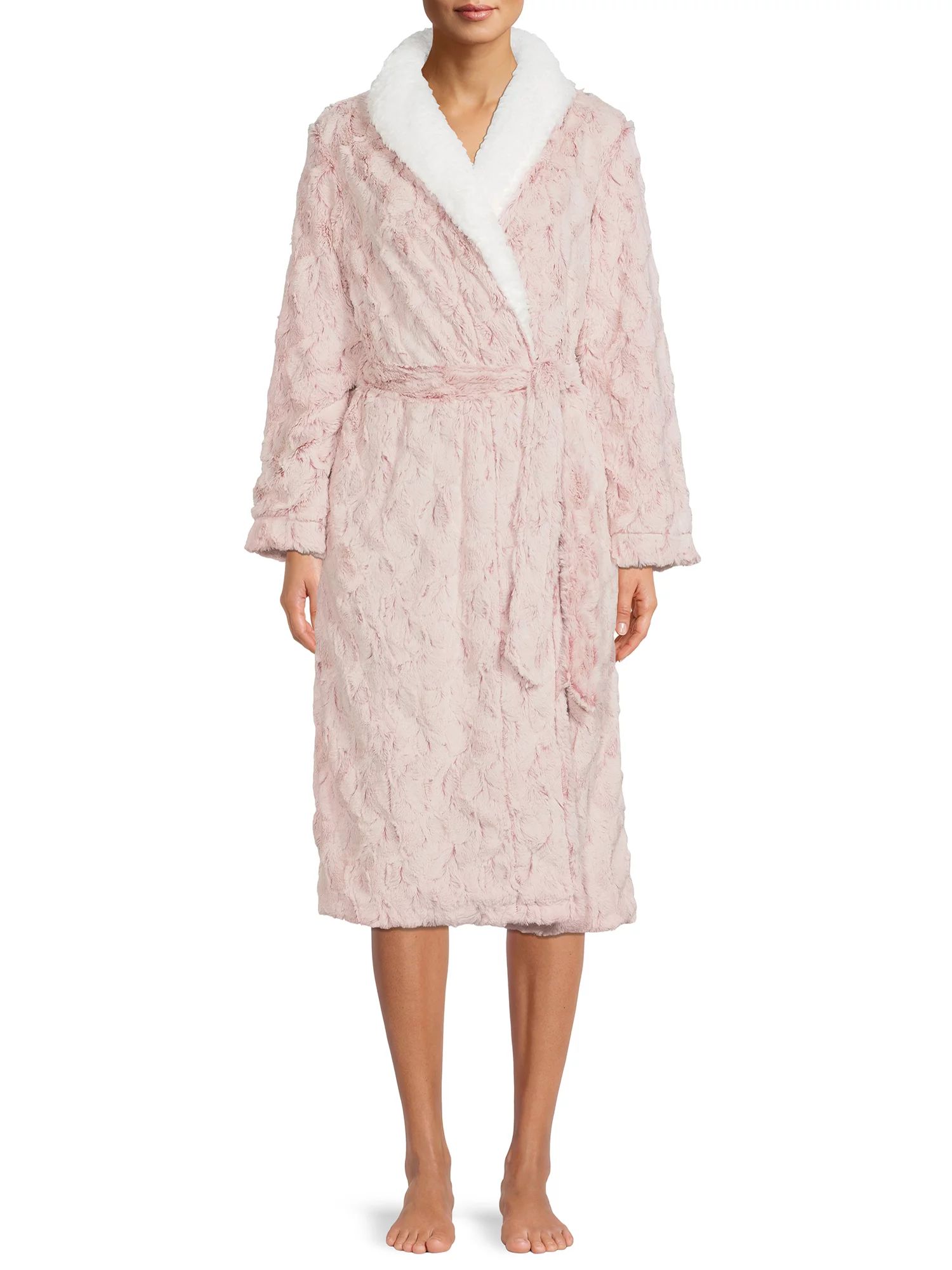 Secret Treasures Women’s and Women’s Plus Plush Robe - Walmart.com | Walmart (US)