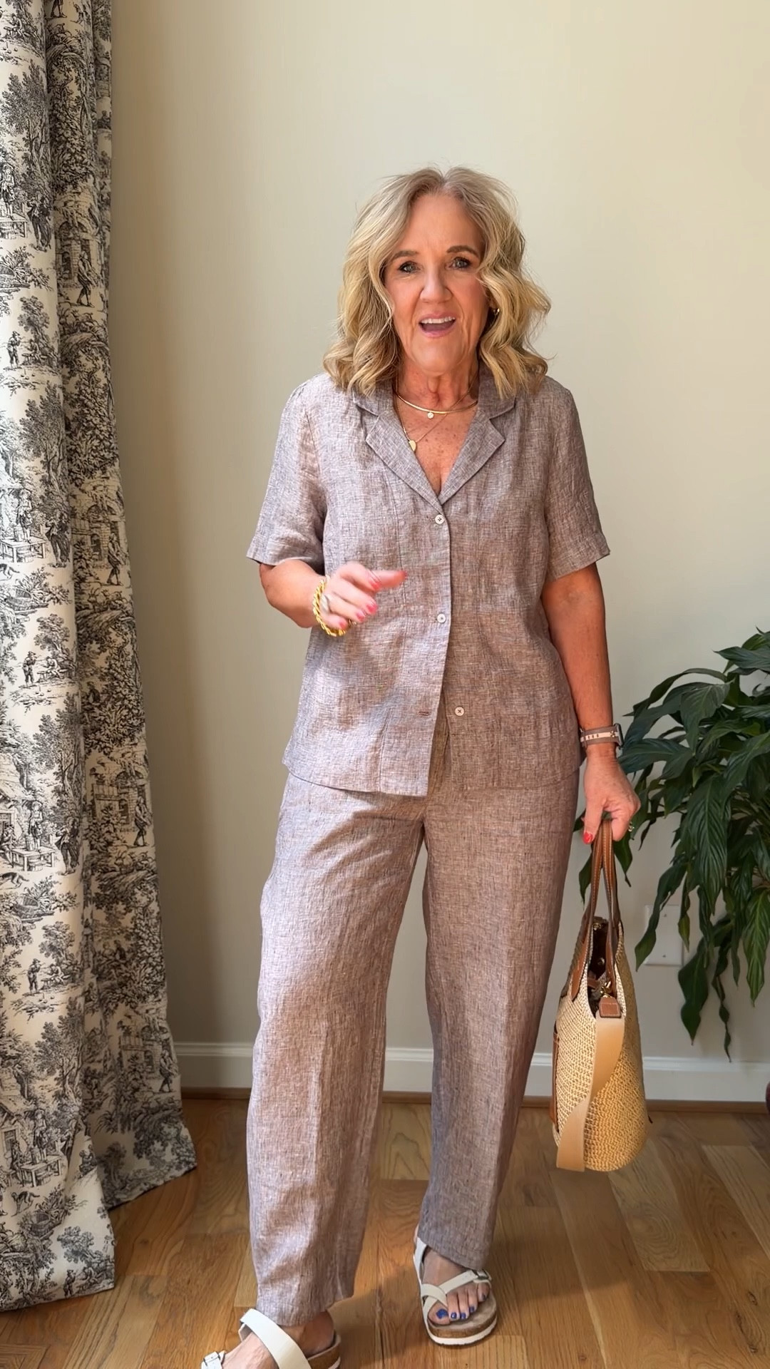 Linen cashmere silk and a raincoat. Heading to the UK and needed a few items to keep me warm and dry. Plus a few linen pieces for spring and summer. 
Wearing a size medium in all! 
Added link  to brown pindot skirt at loft if your size is gone  
20% off electric picks jewelry code TAKE20
Work outfit summer linen set 

#LTKTravel #LTKgrwm #LTKOver40

#LTKMothersDay