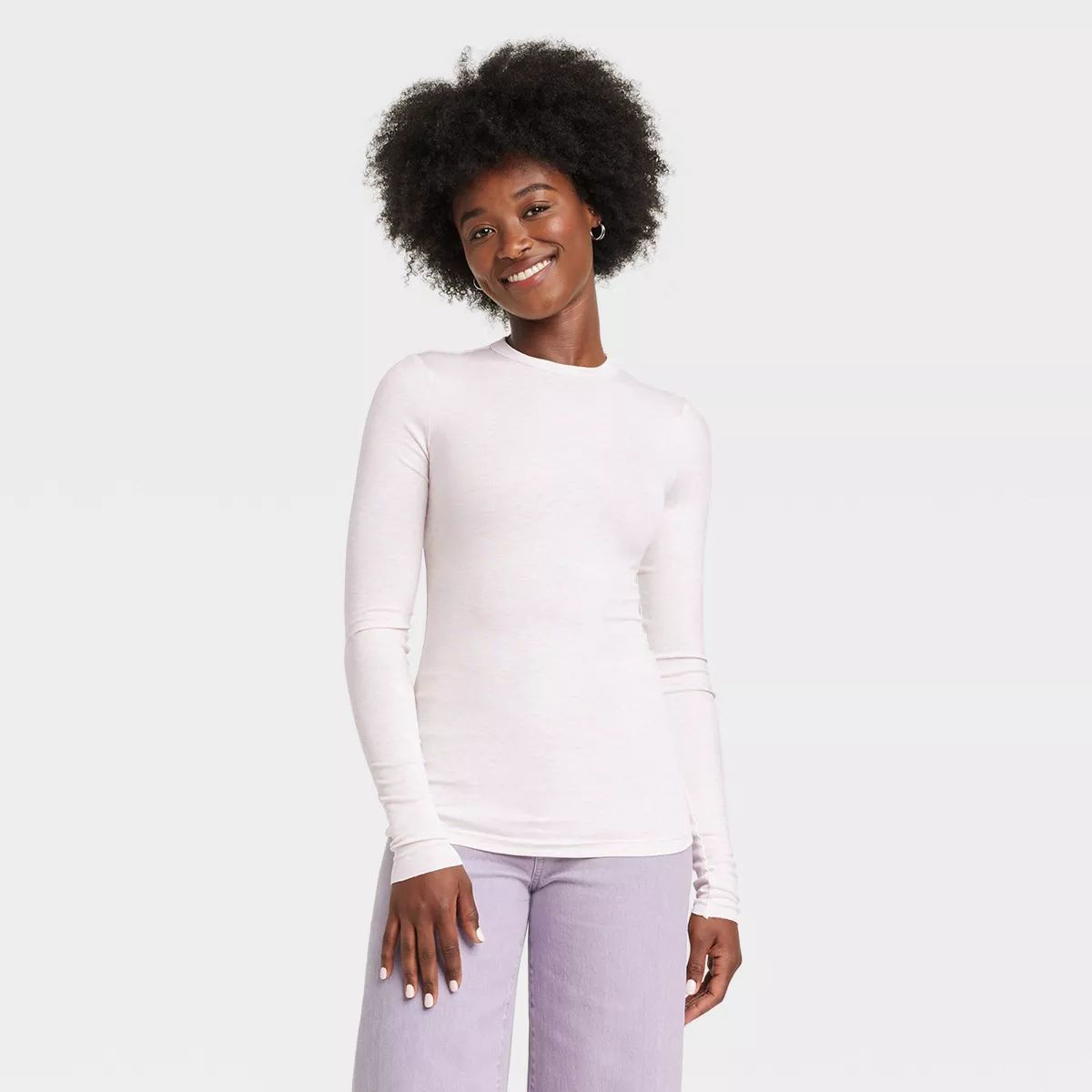 Women's Long Sleeve Featherweight Crewneck T-Shirt - Universal Thread™ | Target