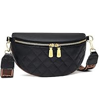 Eslcorri Small Crossbody Sling Bag for Women Trendy - Fanny Packs Leather Chest Belt Bum Bag Anti... | Amazon (US)