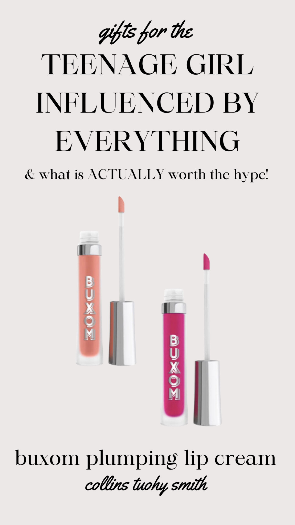 GIFT GUIDE SERIES: the buxom lip glosses are worth the hype !!!! Still on sale for cyber week 🫦

#LTKGiftGuide #LTKHoliday #LTKsalealert