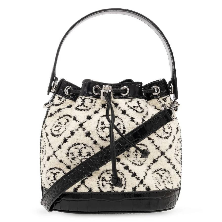 Tory Burch Boucle Monogram Drawstring Bucket Bag | Jomashop.com & JomaDeals.com