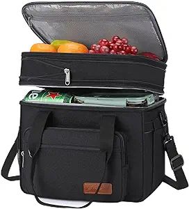 Maelstrom Lunch Box, 23L Insulated Lunch Bag, Expandable Double Deck Cooler Bag, Lightweight Leak... | Amazon (US)