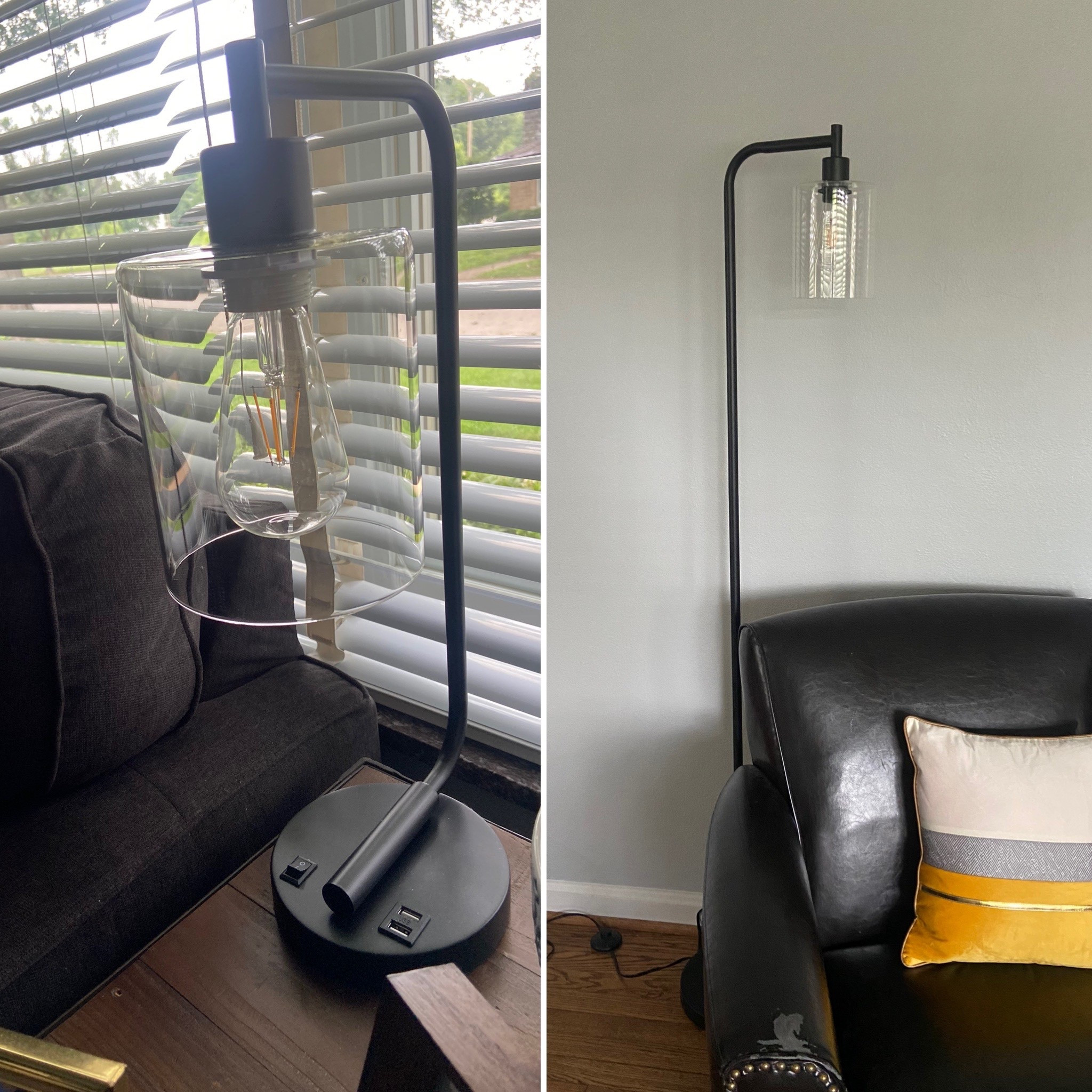 Lamps -I  just bought this for our living room. It also comes in other metal colors. I really like their sleek design and how they compliment one another so well.  


#lamp #floorlamp #amazon #wayfair #walmart #industrial #blacklamp #industriallamp #watchnow 




#LTKHome #LTKFindsUnder50 #LTKSaleAlert