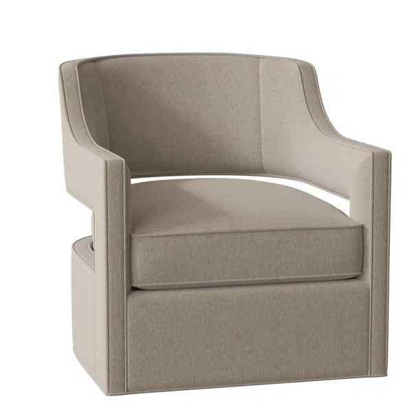 Phoebe Upholstered Swivel Armchair | Wayfair North America