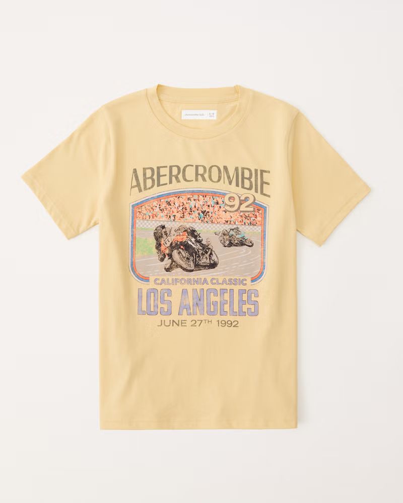 imagery logo graphic tee | Abercrombie & Fitch (US)