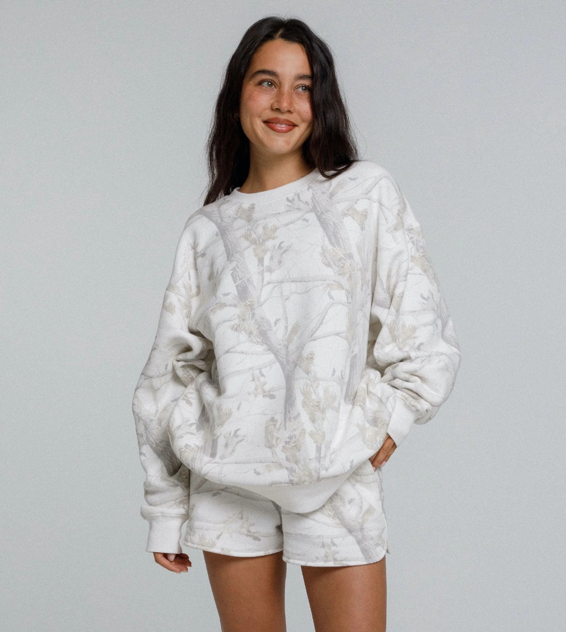 Woodland Camo Crewneck | Dairy Boy