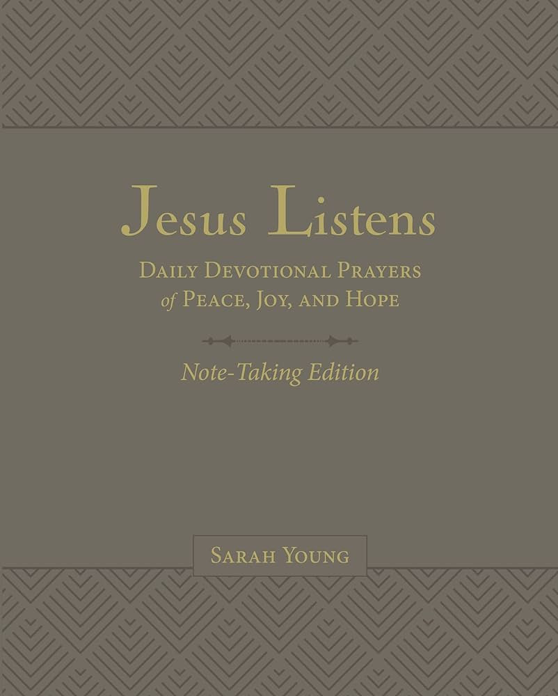 Jesus Listens Note-Taking Edition, Leathersoft, Gray, with Full Scriptures: Daily Devotional Pray... | Amazon (US)