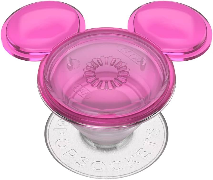 PopSockets Phone Grip with Expanding Kickstand, Mickey Earridescent - Air Pink | Amazon (US)