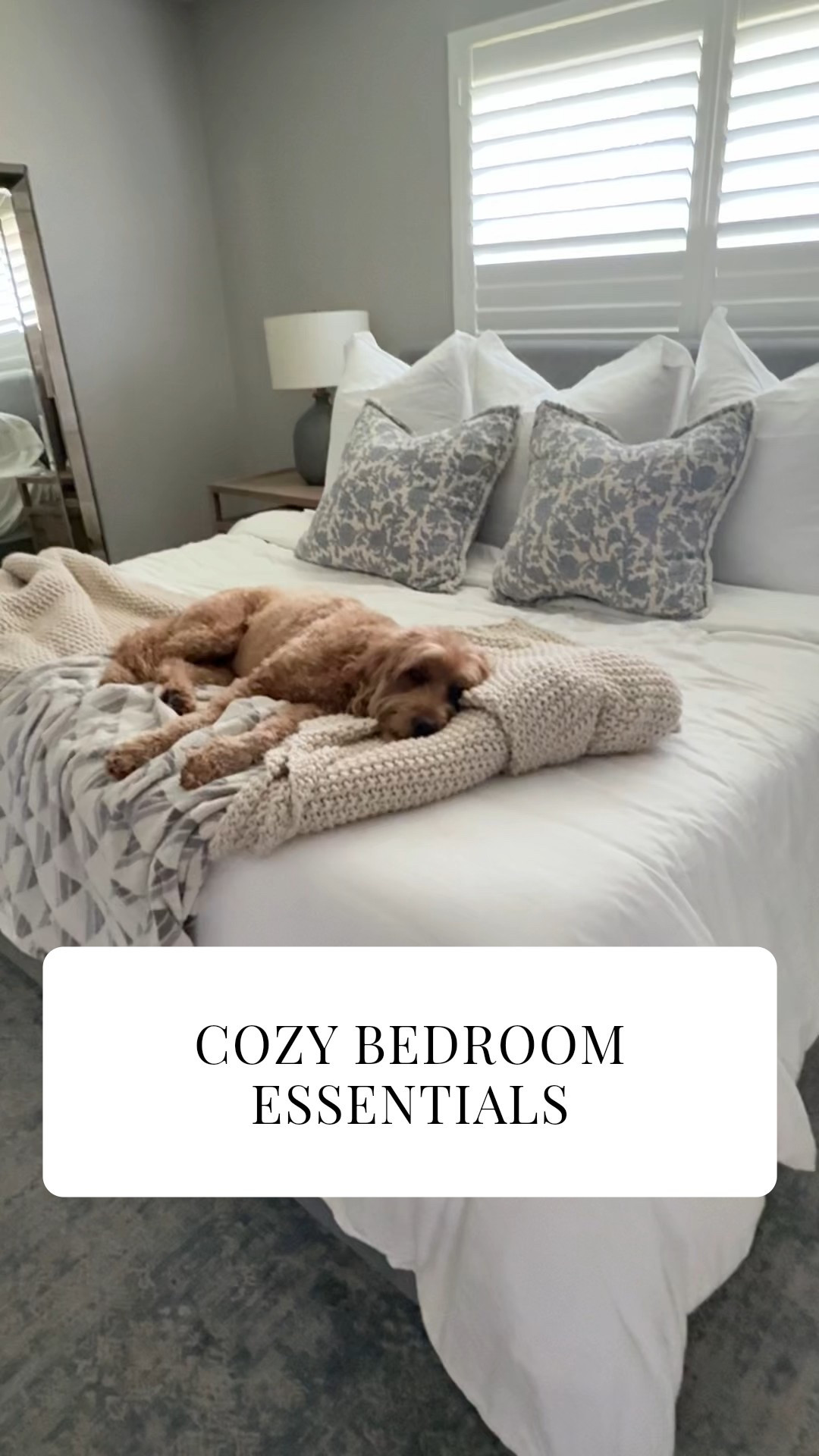 Cozy Primary Bedroom essentials according to Luca. Made Possible by Target, Pottery Barn, Crate & Barrel, Homegoods and 🫶🏼 #cozy #nancymeyersaesthetic #cozyliving #targethaul #home #decor #bedding

#LTKStyleTip 

#LTKHome #LTKFindsUnder100