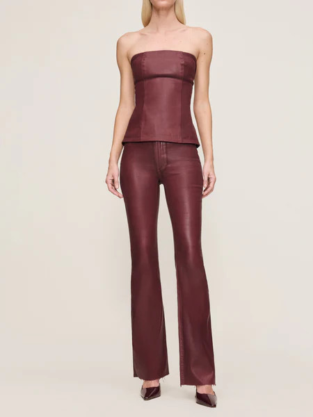 Bridget Boot High Rise Instasculpt™ 33" Jeans | Saffron Coated | DL 1961 Women