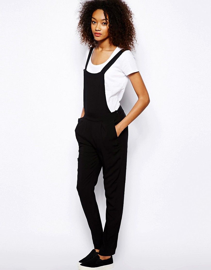 Vero Moda Dunagree Jumpsuit - Black | ASOS TR