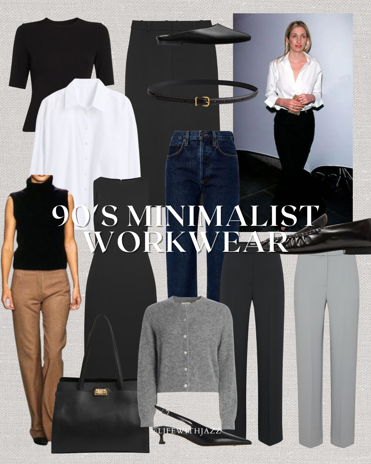 90's minimalist workwear inspo 

minimal style / workwear / classic style  / cbk 

 

#LTKWorkwear