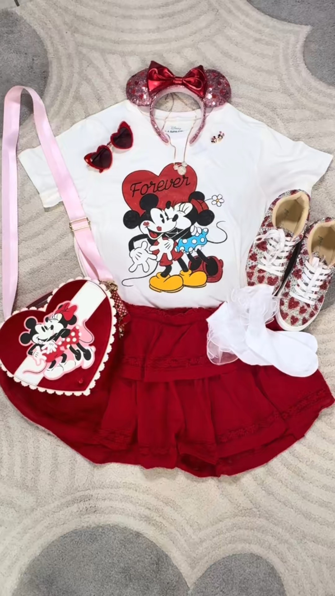 Valentine’s Day into night park outfit! 
.
#disney #disneyfashion #disneyoutfit #disneyfit #outfitinspo

#LTKOver40 #LTKMidsize #LTKootd