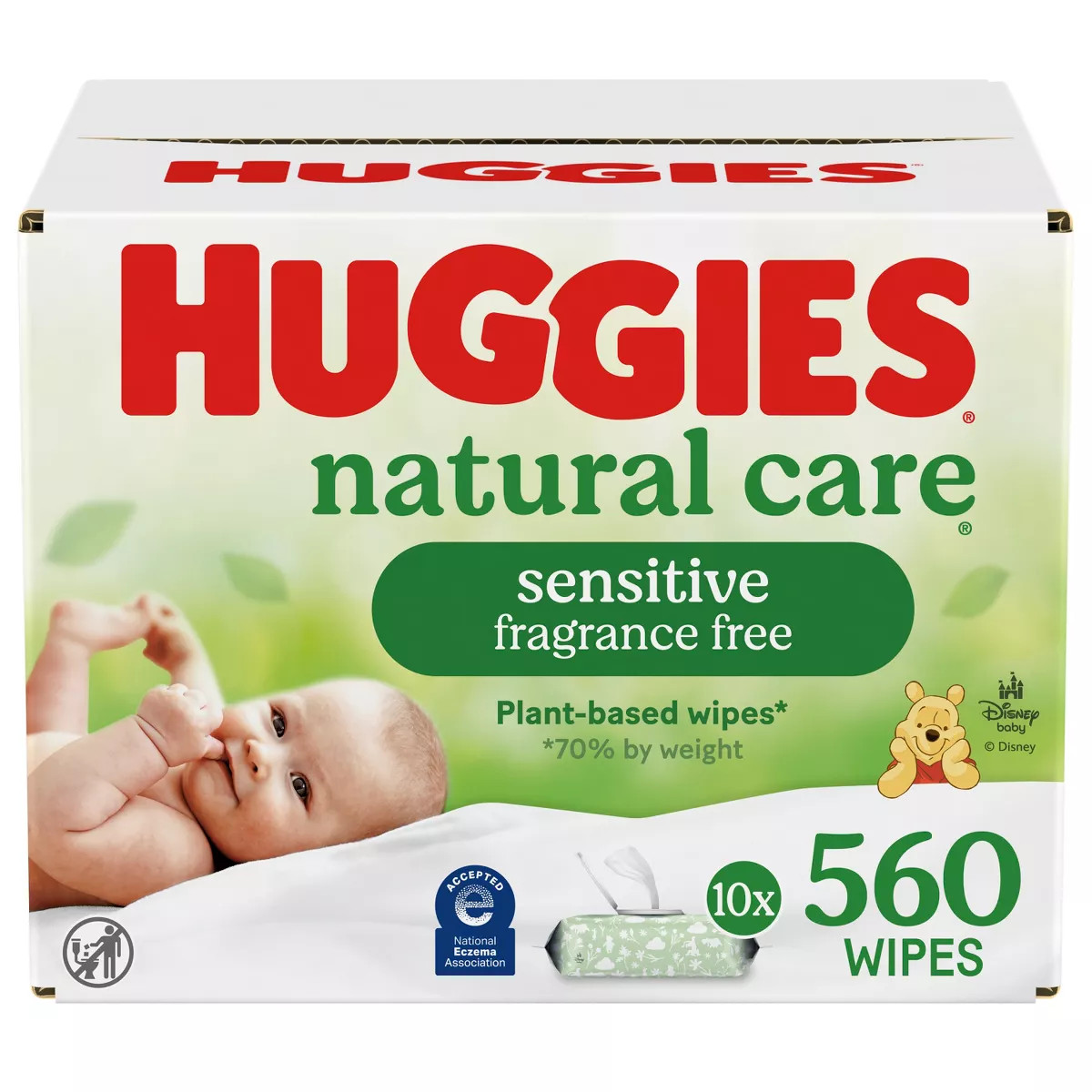 Huggies Natural Care Sensitive Unscented Baby Wipes (Select Count) | Target