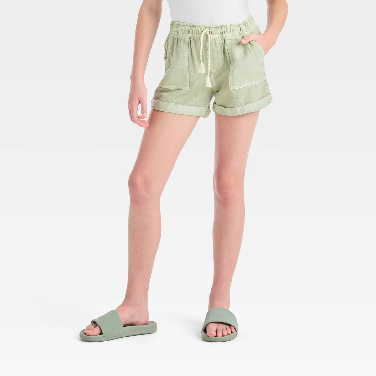 Girls' Pull-On Woven Shorts - Cat & Jack™ | Target