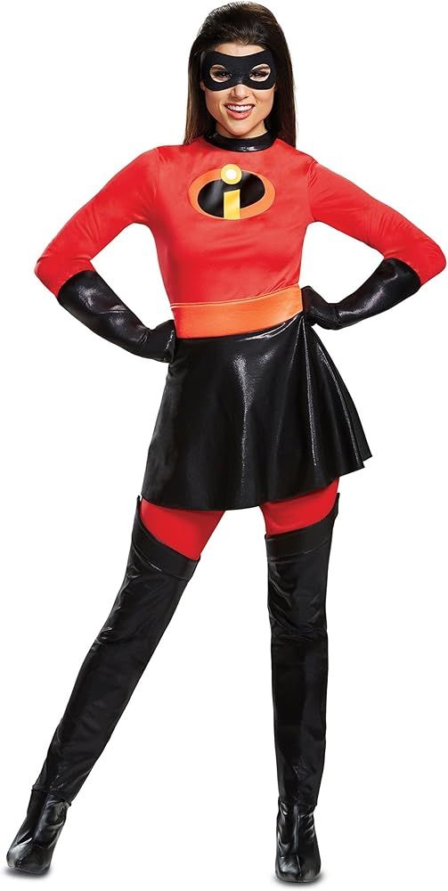 Disguise Women's Mrs. Incredible Skirted Deluxe Adult Costume | Amazon (US)