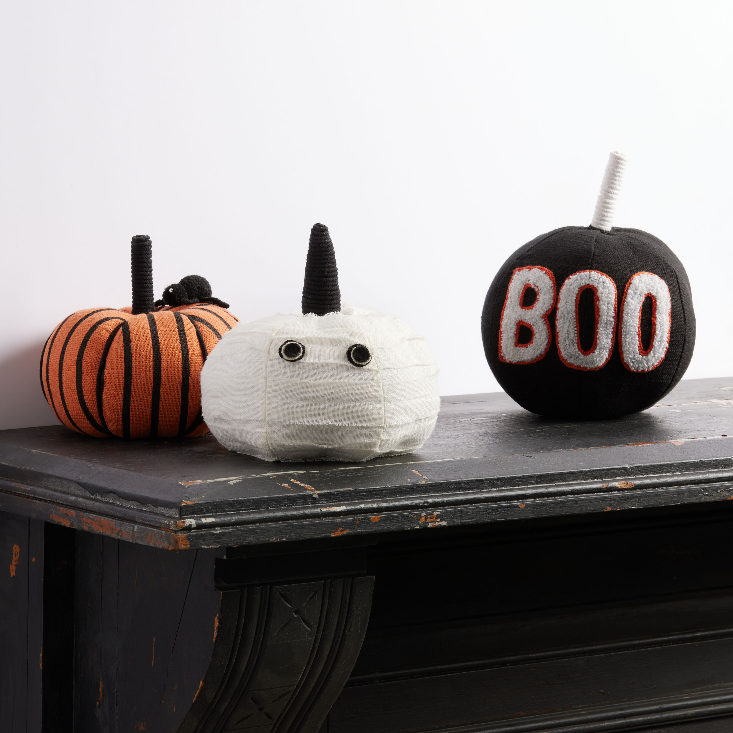 Stuffed Halloween Pumpkin Decor Collection | World Market