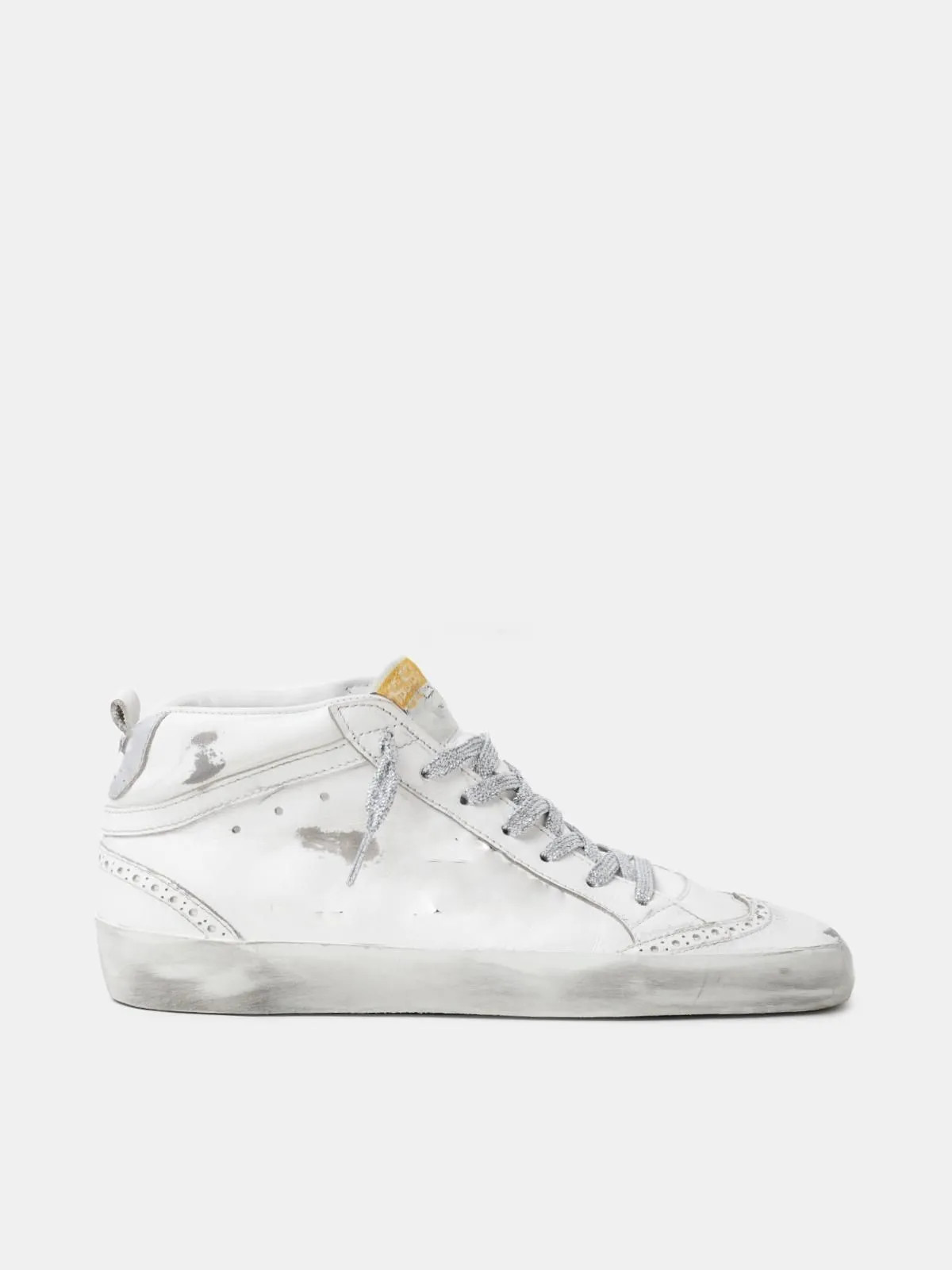 Goldenss Gooses Shoes Top quality High-top Women Mens casual Midstar Slide black white gold silve... | DHGate