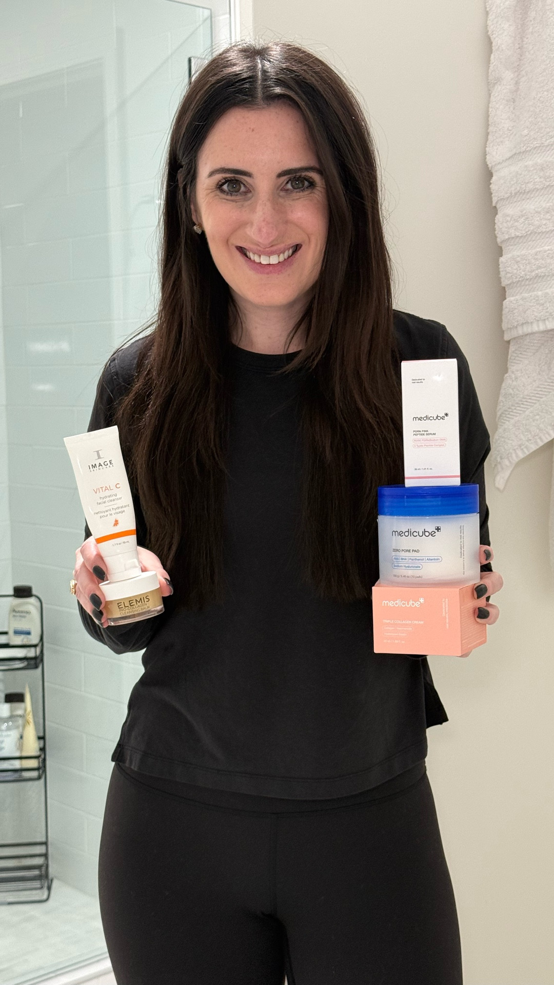 GRWM for bed ✨

I used to dread my nighttime routine, but these products completely changed how my skin feels! Now it’s something I actually look forward to!

Linking everything I used tonight:
• Elemis Cleansing Balm – melts off makeup + sunscreen
• Image Skincare Vital C Cleanser – gentle vitamin c wash
• Clean Skin Club towels - disposable & ultra-soft for drying my face
• Medicube pore pads – smooth + refine
• Sweed eyelash growth serum – lash treatment
• Medicube PDRN Pink Peptide Serum – hydration + bounce
• Plackers floss – my go-to for quick, easy flossing
• Olly Women’s Multivitamin Gummy – daily vitamins I take before bed
• Medicube Triple Collagen Cream – deep moisture
• Rhode Peptide Lip Treatment – glossy, plump lips
• Gap pajamas – the coziest set from the video

Also giving a shoutout to @lindsay.krull for recommending a few of these 💛

Follow me for more nighttime routines + linked beauty favorites 🤍

#grwm #nightroutine #skincare #bedtimeroutine #beautyroutine #skincarefavorites #skincareroutine

#LTKBeauty #LTKCyberWeek #LTKgrwm