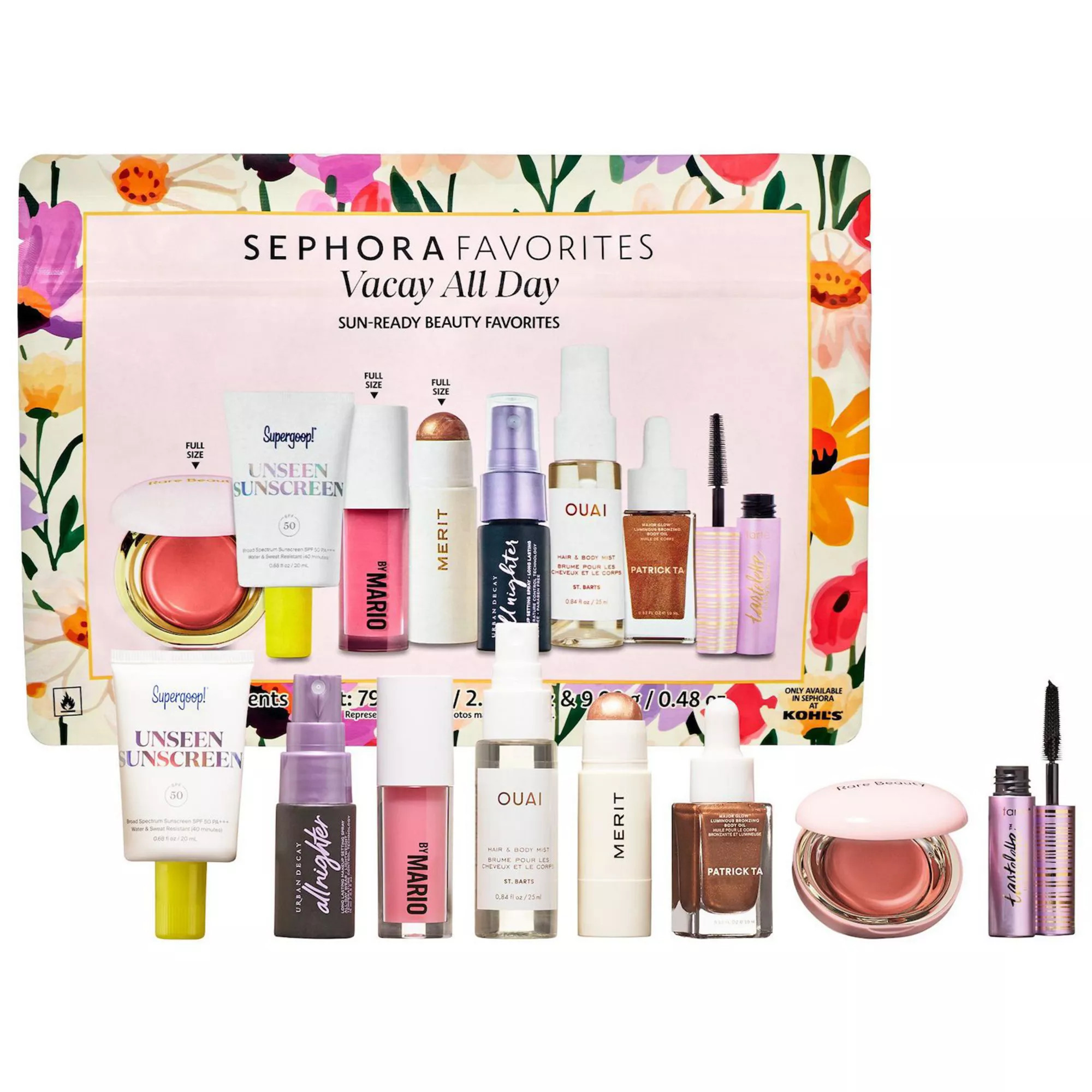 Sephora Favorites Vacay All Day Beauty Set | Kohl's