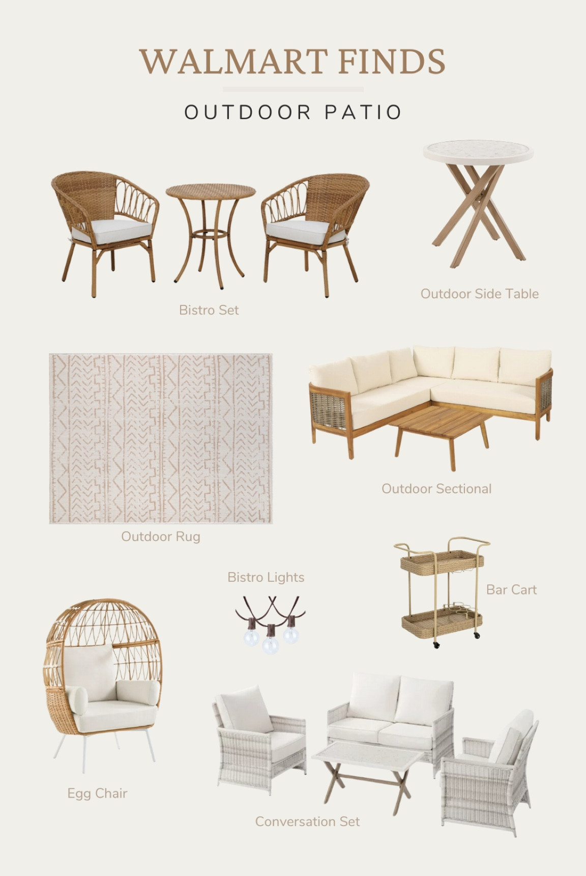 Patio Decor, Patio Furniture, Outdoor Furniture, Walmart Finds 

#WalmartPartner #WalmartHome @Walmart

#LTKHome #LTKSeasonal
