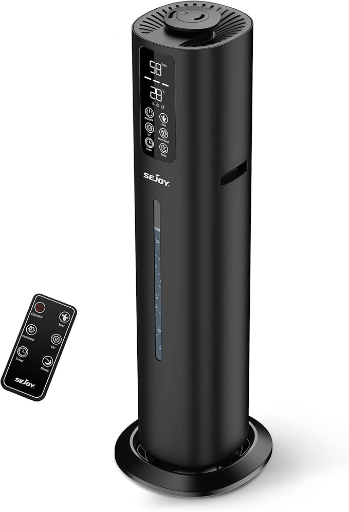 Humidifiers for Bedroom Large Room, Cool Mist Air 8L/2.11Gal Top Fill Humidifier with Essential O... | Amazon (US)