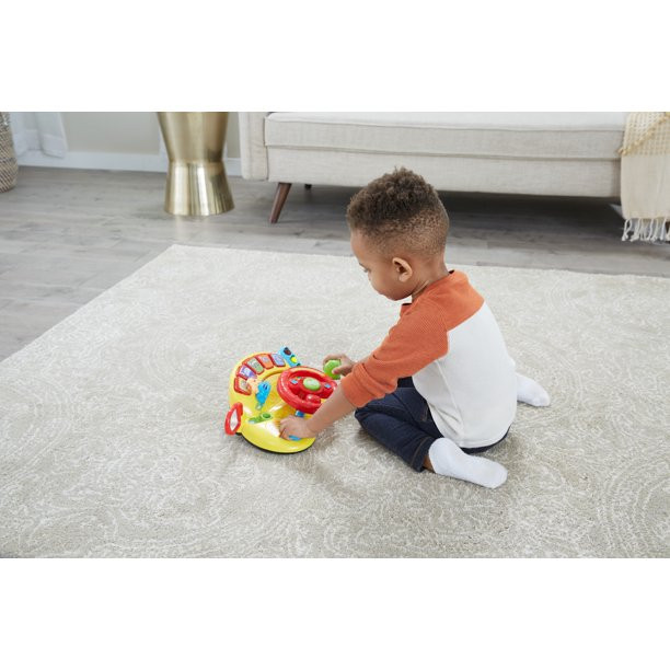 VTech Turn and Learn Driver, Role-Play Toy for Baby, Teaches Animals, Colors | Walmart (US)