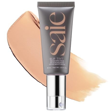 Saie Slip Tint Tinted Sunscreen for Face, SPF 35, Two (1.35 oz) | Clean Tinted Moisturizer, Dewy ... | Amazon (US)