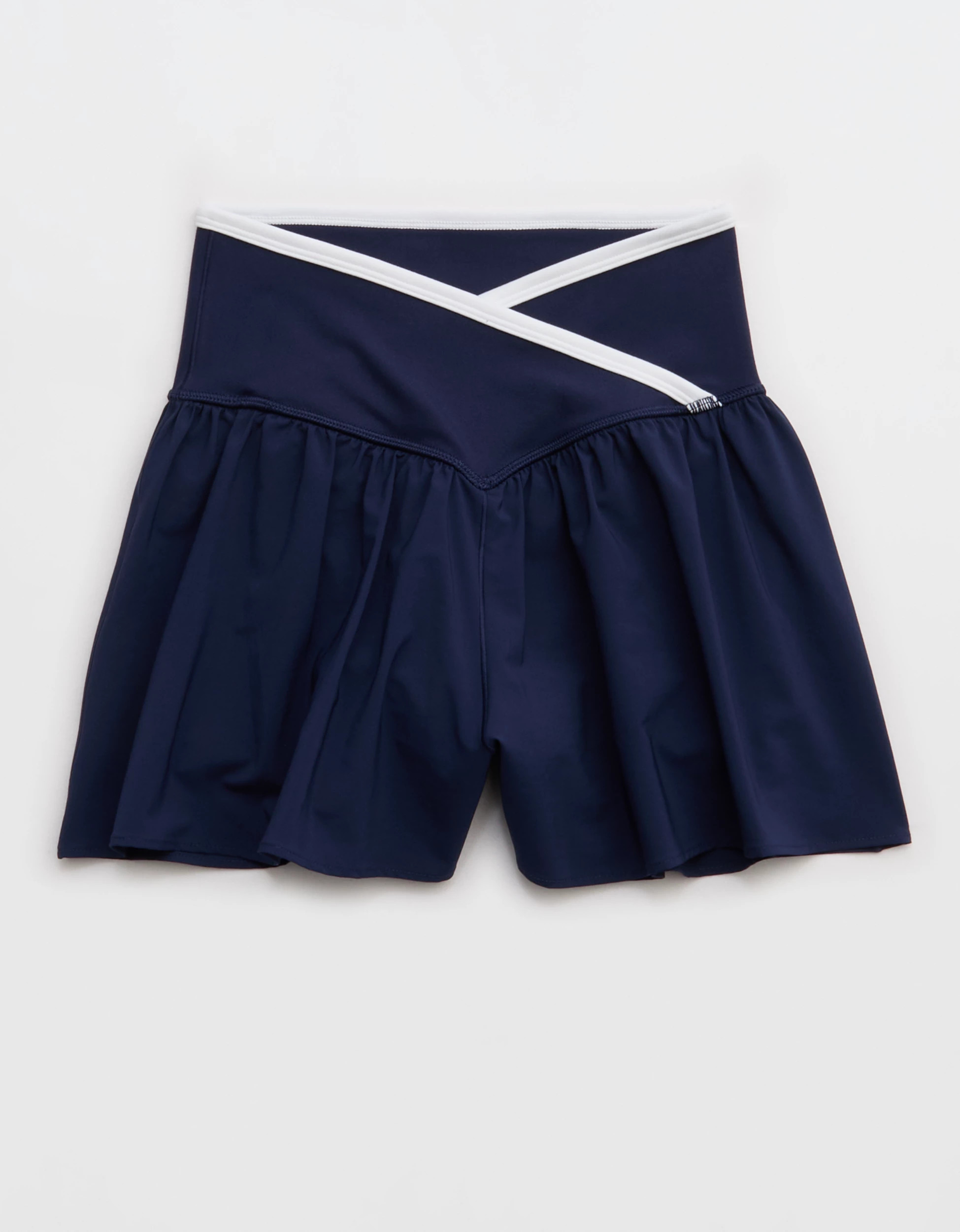 OFFLINE By Aerie Real Me Tipped Crossover Flowy Short | Aerie