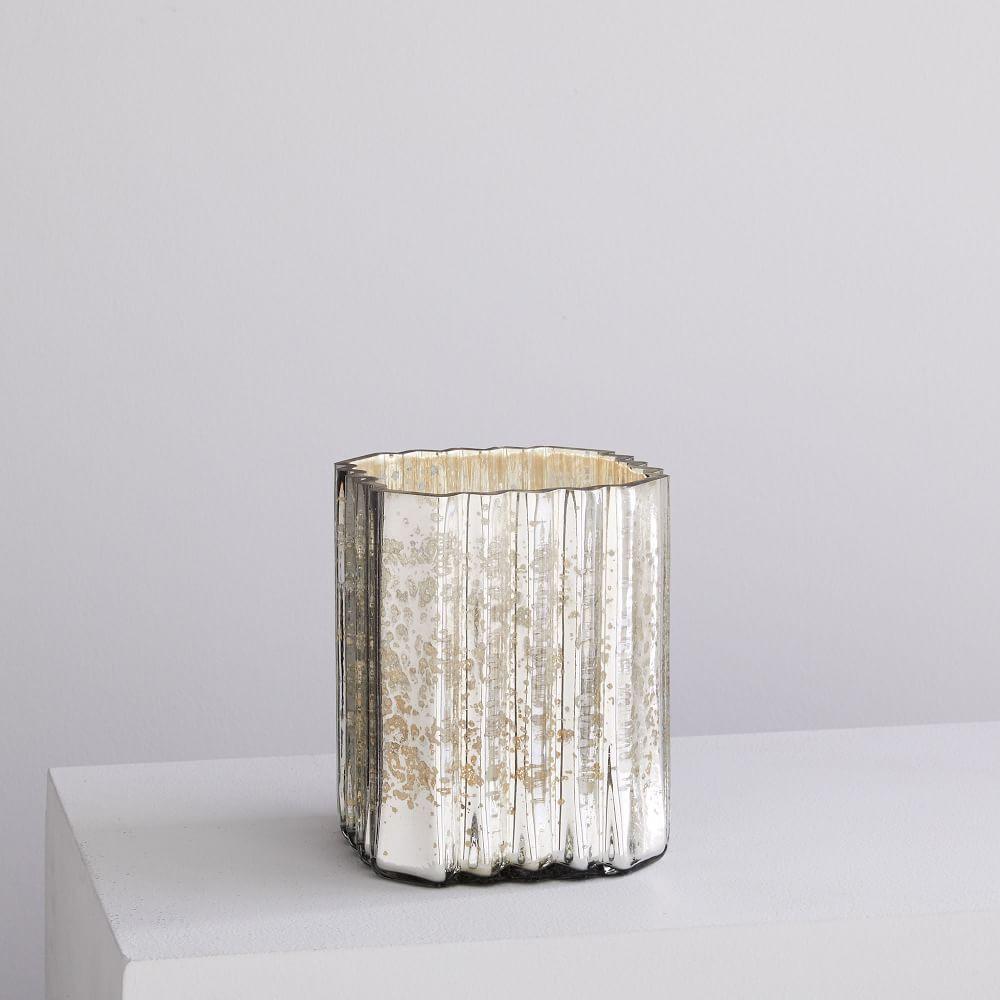 Decorator Mercury Hurricanes, Medium, Silver | West Elm (US)