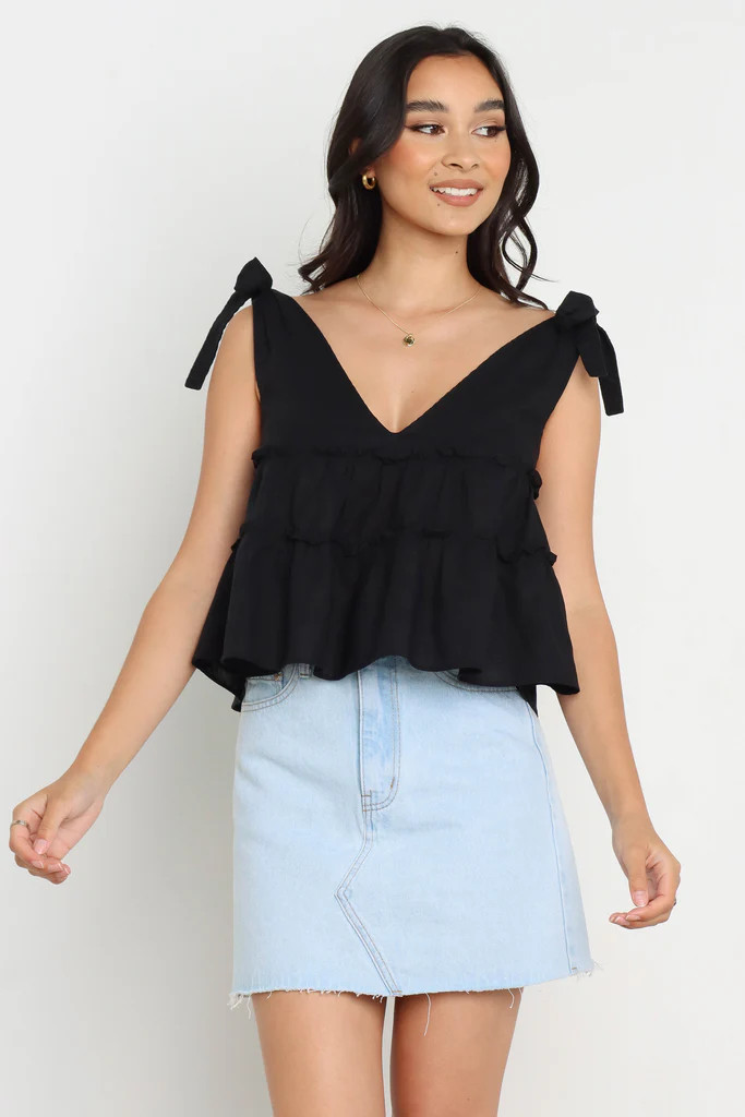 Erenda Top - Black | Petal & Pup (US)
