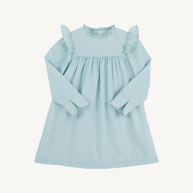 Devin Dress - Old Greenwich Green | The Beaufort Bonnet Company