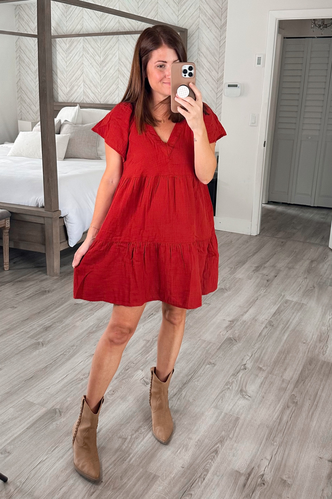knit princess dress Osment Long Sleeve Knit Mini Dress L | XL | Cream | Womens